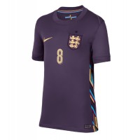Camisa de Futebol Inglaterra Alexander-Arnold #8 Equipamento Secundário Mulheres Europeu 2024 Manga Curta